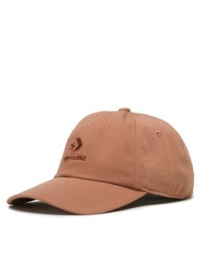 Converse Czapka z daszkiem Lockup Sc Baseball Cap - Mpu 10022131-A14 Brązowy