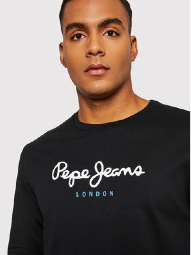 Pepe Jeans Longsleeve Eggo PM508209 Czarny Regular Fit