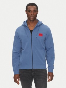 HUGO Bluza Daple212 50447972 Niebieski Regular Fit