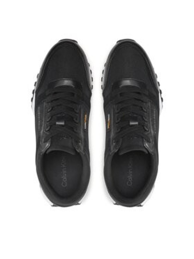 Calvin Klein Sneakersy Low Top Lace Up Mix New HM0HM00926 Czarny