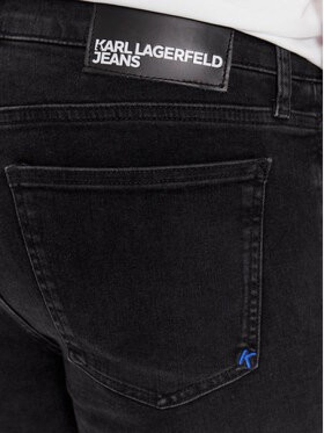 Karl Lagerfeld Jeans Jeansy 240D1101 Czarny Skinny Fit