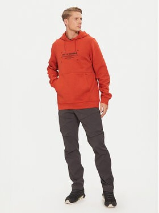 Helly Hansen Bluza Move 53701 Pomarańczowy Regular Fit