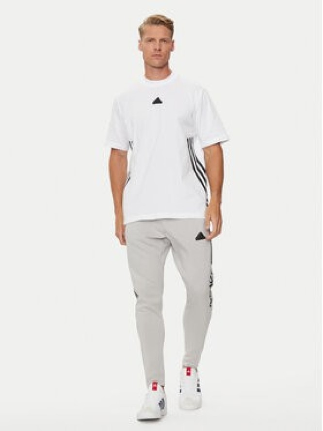 adidas T-Shirt Future Icons 3-Stripes JJ4159 Biały Regular Fit