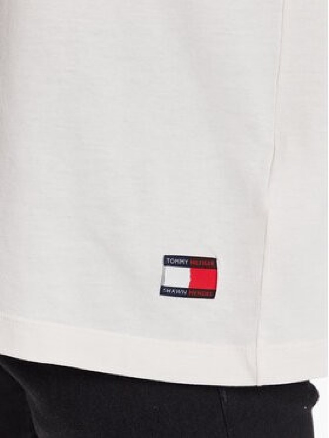 Tommy Hilfiger T-Shirt Archive MW0MW31189 Beżowy Relaxed Fit