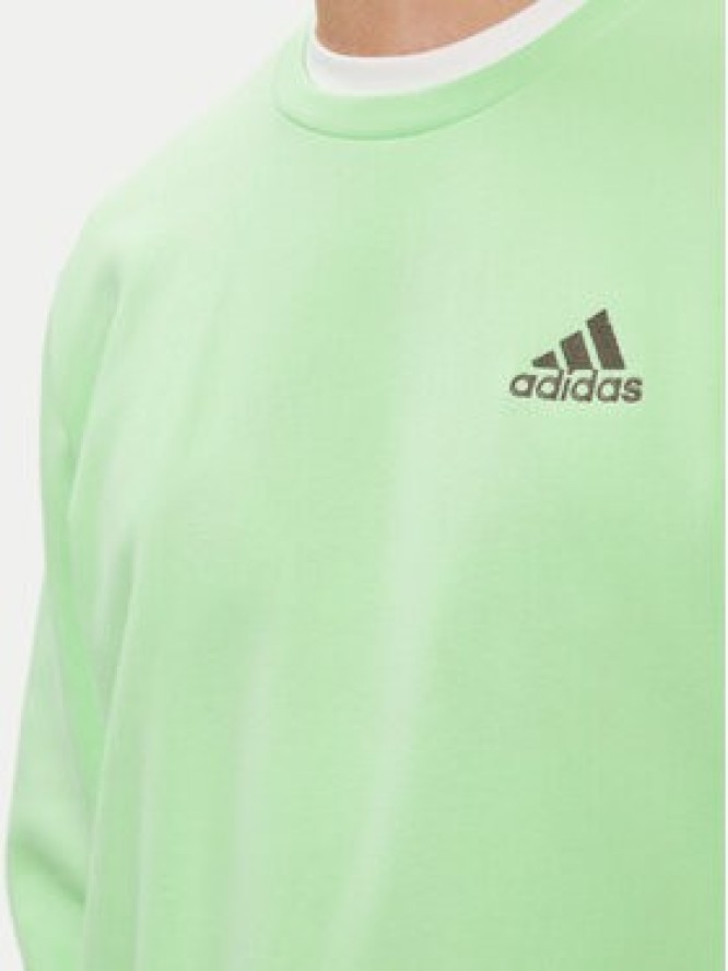 adidas Bluza Essentials IN0326 Zielony Regular Fit