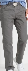 Spodnie twillowe Regular Fit Straight z czystej bawełny