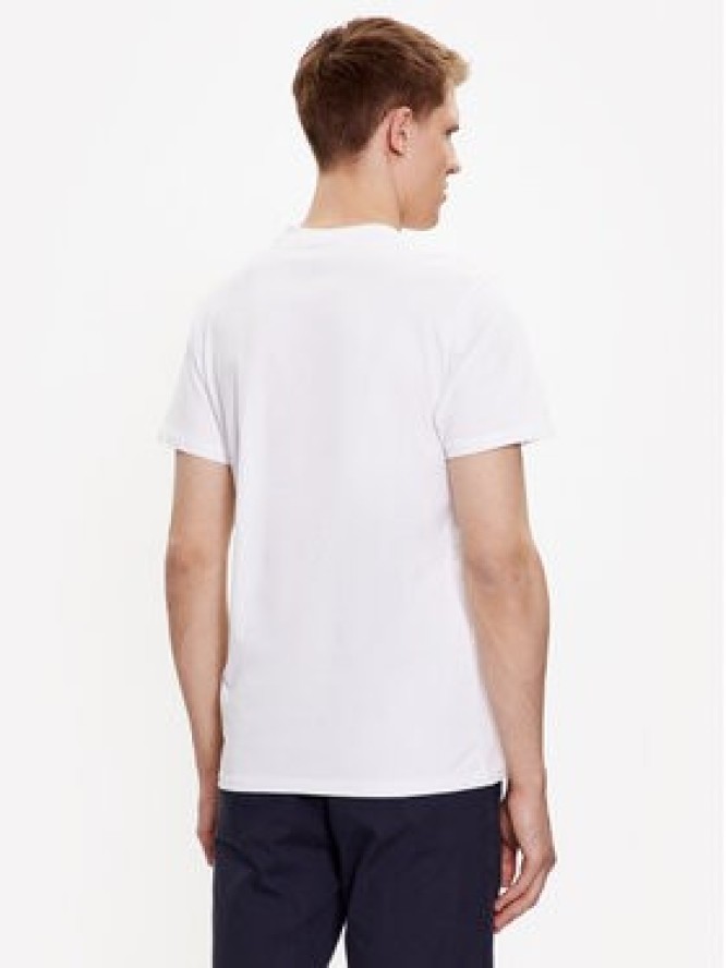 Guess T-Shirt Logo M3GI30 K8FQ4 Biały Slim Fit