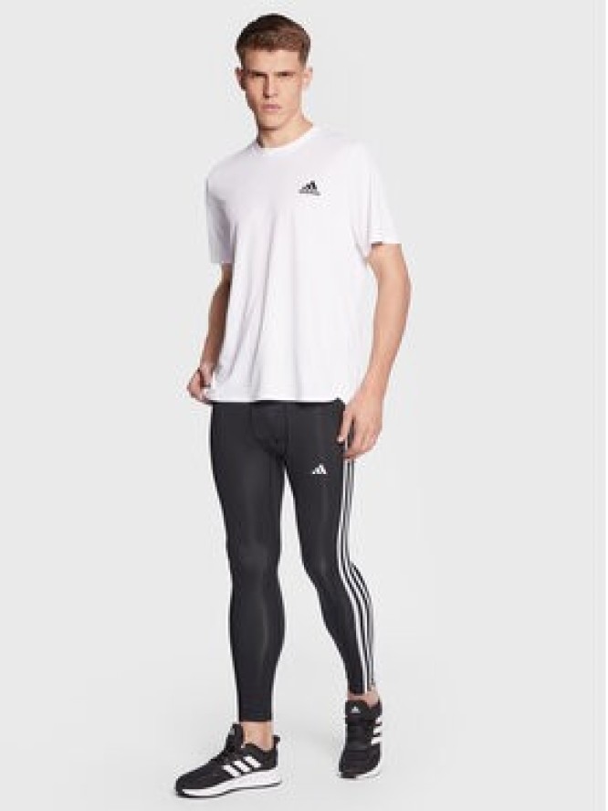 adidas Legginsy Techfit 3-Stripes Training HD3530 Czarny Slim Fit