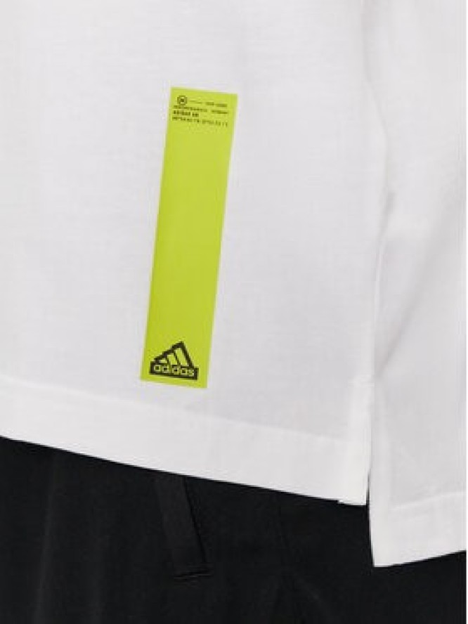 adidas T-Shirt II3478 Biały Regular Fit