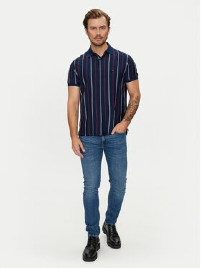 Tommy Hilfiger Jeansy Bleecker MW0MW35718 Niebieski Slim Fit