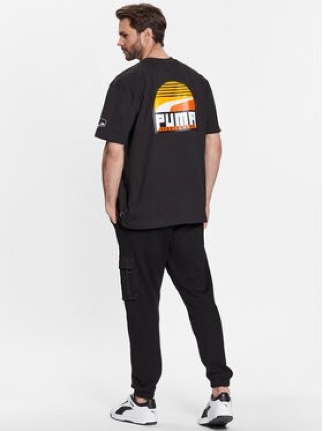 Puma T-Shirt Uptown Stick To It 539158 Czarny Regular Fit
