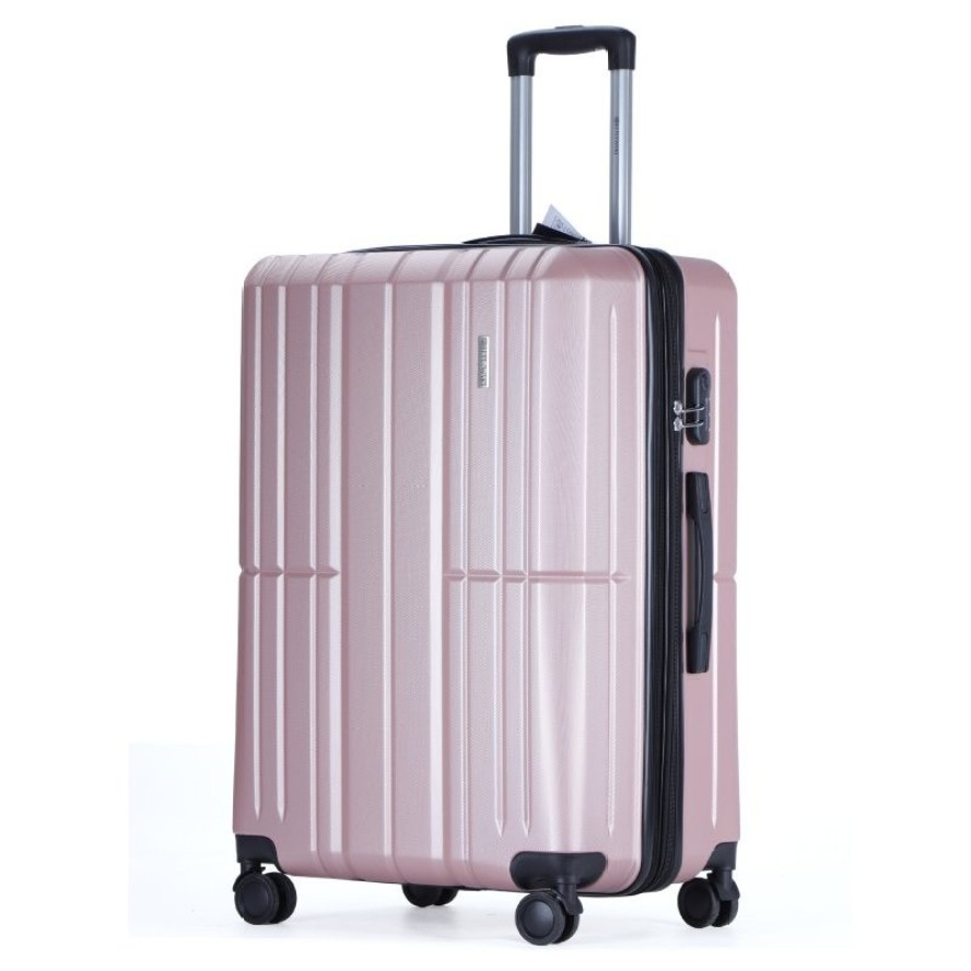 Duża walizka BETLEWSKI NOVA różowo złota BWA-030 L