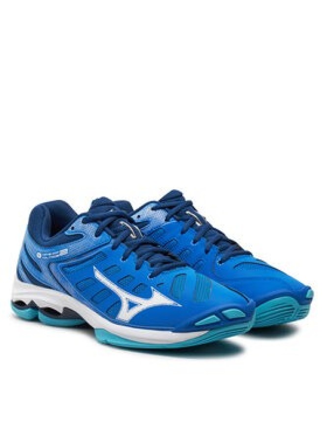 Mizuno Buty halowe Wave Voltage 2 V1GA2460 Niebieski