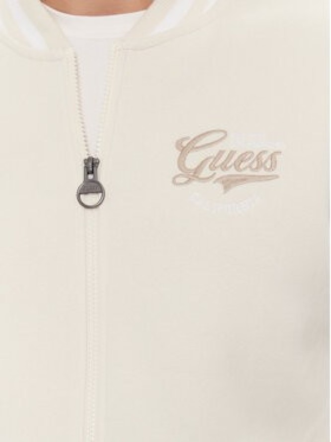 Guess Bluza M4RQ17 K9Z21 Écru Regular Fit