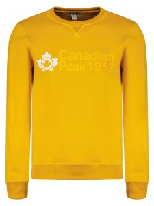 Canadian Peak Bluza "Ganteak" w kolorze musztardowym rozmiar: 3XL