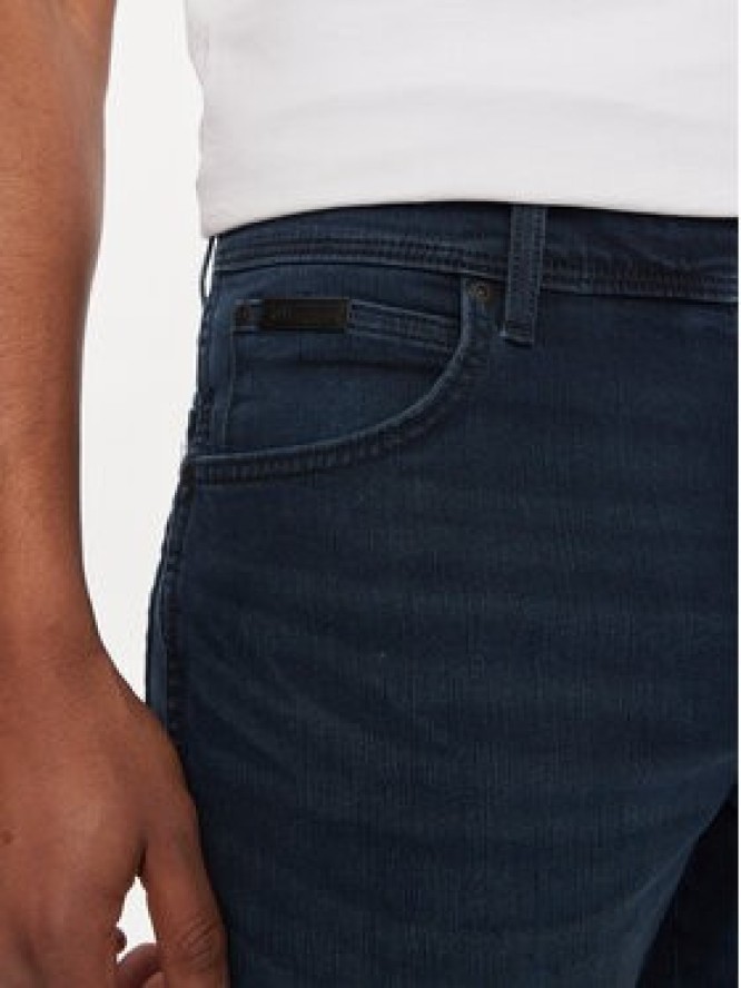 Wrangler Szorty jeansowe Texas 112350904 Granatowy Regular Fit
