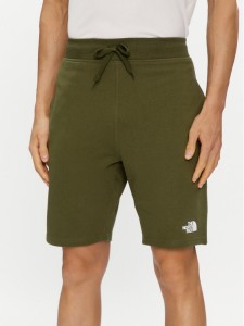 The North Face Szorty sportowe Standard NF0A3S4E Zielony Regular Fit