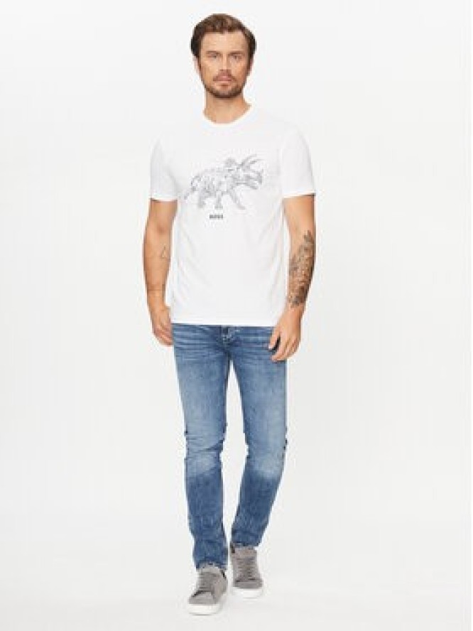 Boss T-Shirt Terassic 50510376 Biały Regular Fit