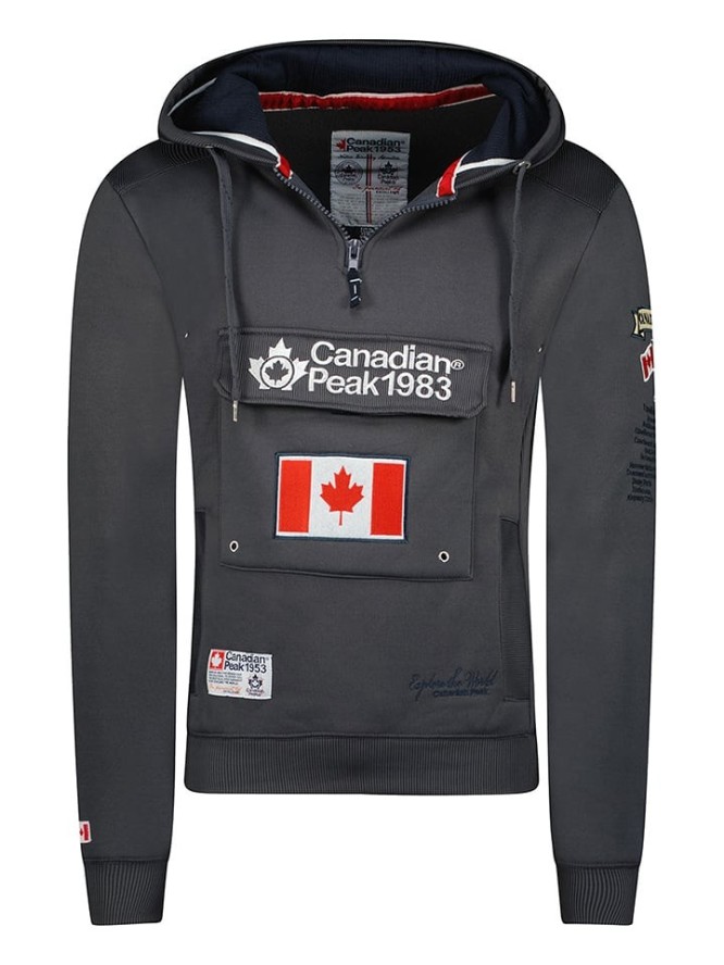 Canadian Peak Bluza "Galapagos" w kolorze antracytowym rozmiar: XXL