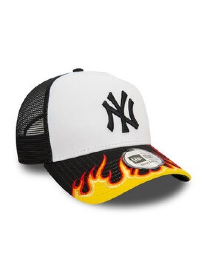 New Era Czapka z daszkiem MBL Flame Trucker N 60565478 Czarny