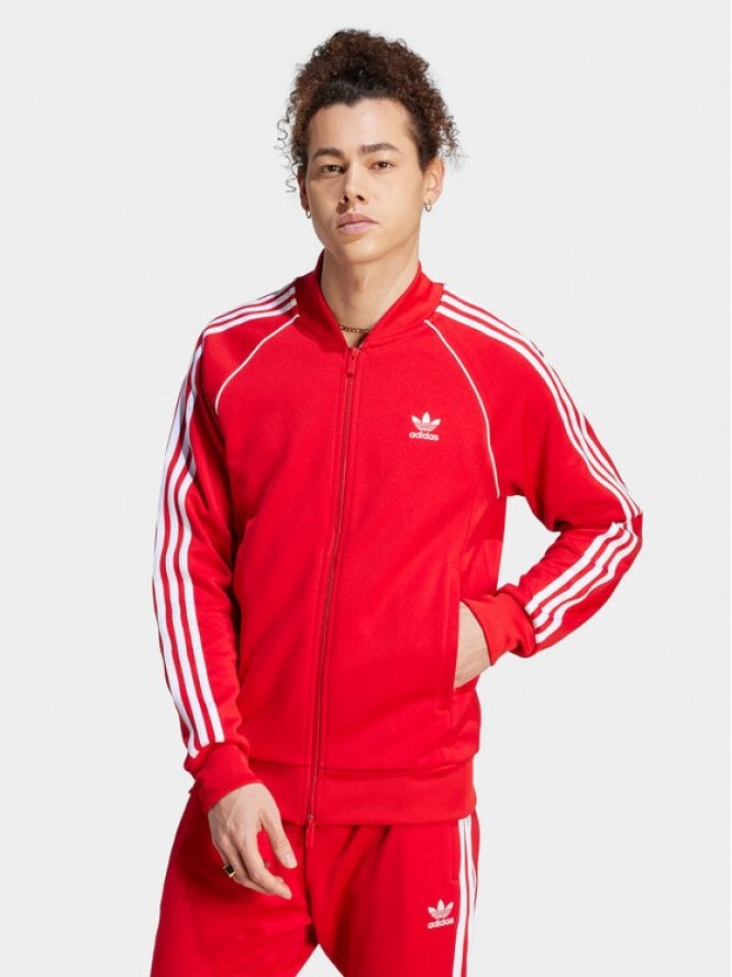 adidas Bluza adicolor Classics SST IL2494 Czerwony Slim Fit