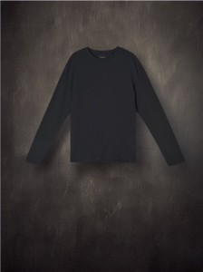 Koszulka z długimi rękawami - czarny