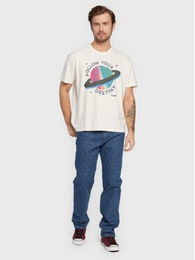 Wrangler T-Shirt Graphic W7BGEEW02 112321276 Biały Regular Fit
