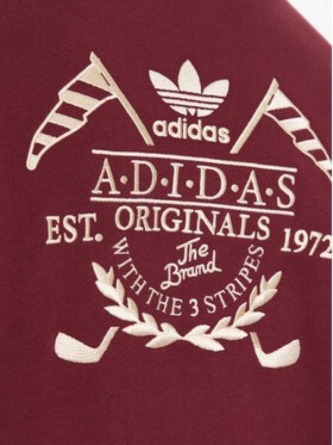 adidas Kardigan Graphics Archive Cardigan IC5772 Czerwony Regular Fit