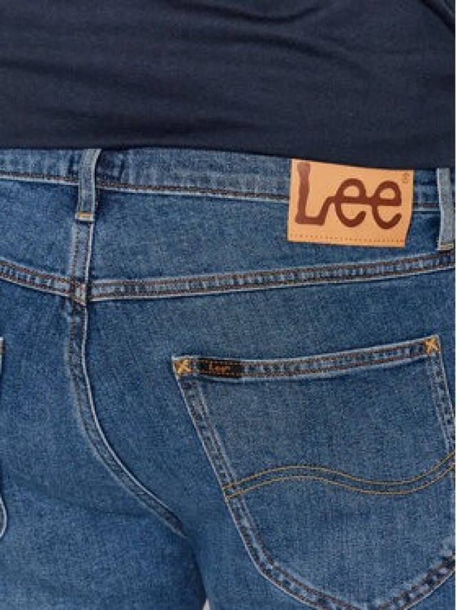 Lee Szorty jeansowe L73EMGLW 112145565 Granatowy Regular Fit