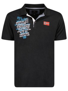 Geographical Norway Koszulka polo w kolorze czarnym rozmiar: S