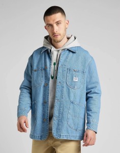 LEE LOOSE LOCO JACKET MĘSKA KURTKA JEANSOWA VINTAGE STONE L88SGAGI