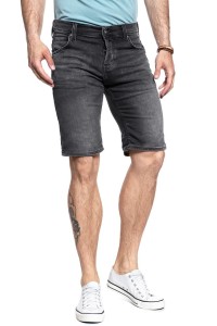 SPODENKI MĘSKIE MUSTANG Chicago Short DENIM BLACK 1007116 4000 683
