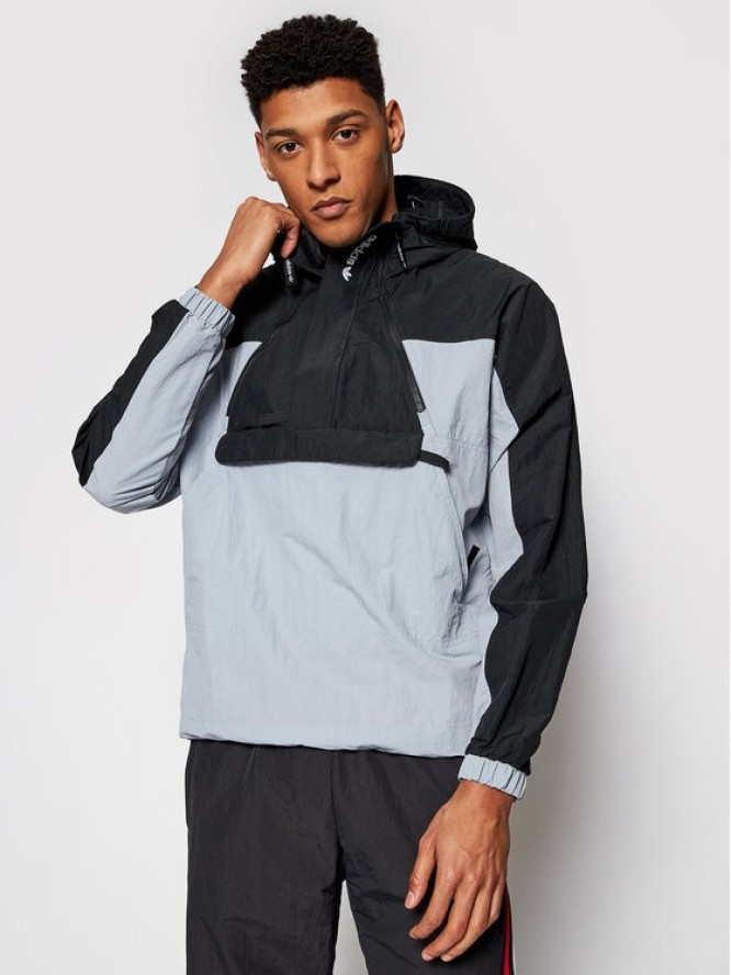 adidas Kurtka anorak Adventure Mishmash Blocked GN2329 Czarny Regular Fit