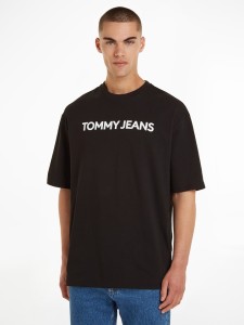 TOMMY JEANS Koszulka w kolorze czarnym rozmiar: XL