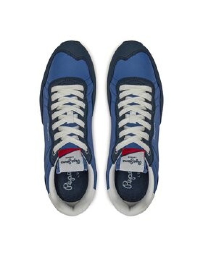 Pepe Jeans Sneakersy Natch Basic M PMS40010 Niebieski