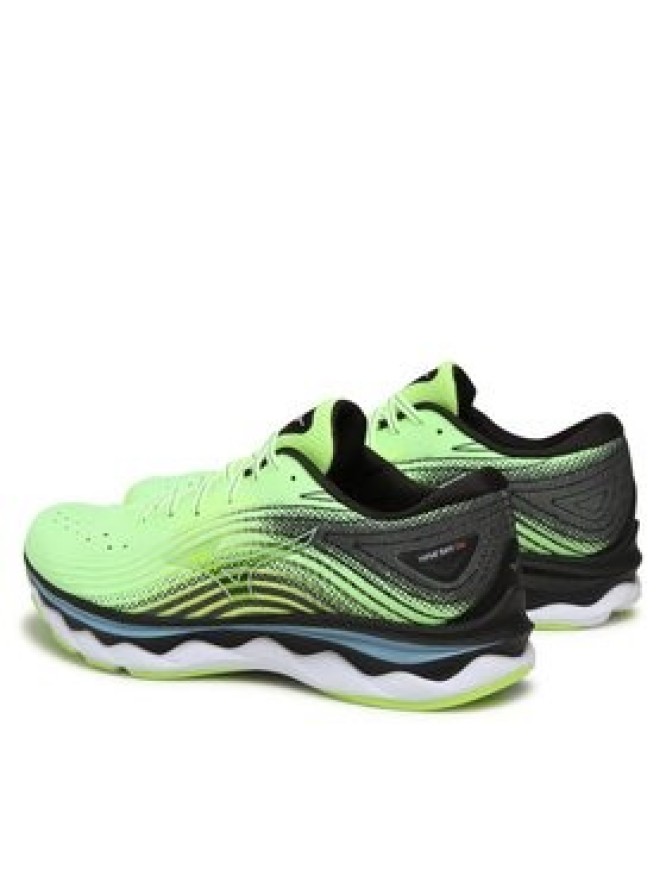 Mizuno Buty do biegania Wave Sky 6 J1GC220205 Zielony