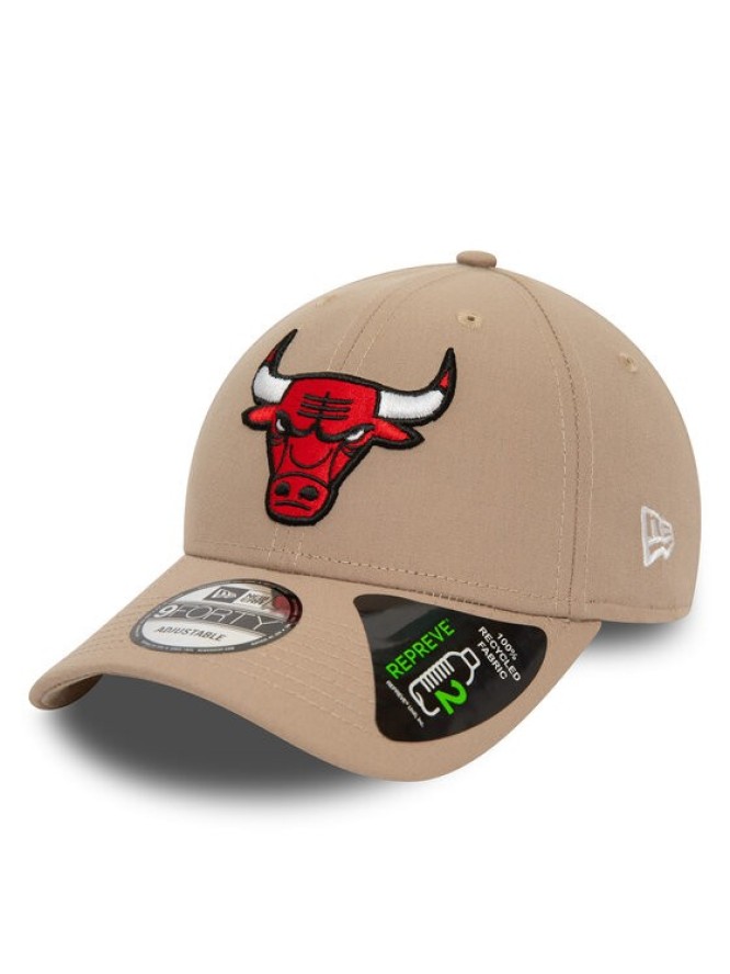 New Era Czapka z daszkiem Repreve 940 Bulls 60435239 Beżowy