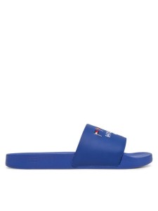 Tommy Hilfiger Klapki Flags Pool Slide FM0FM05431 Niebieski