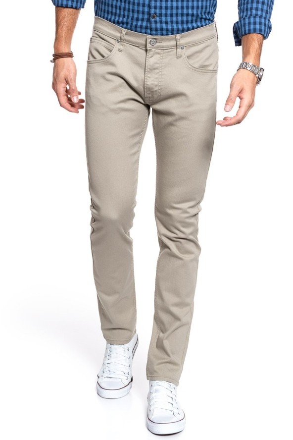 LEE SPODNIE MĘSKIE LUKE ANITA BEIGE L719LE83