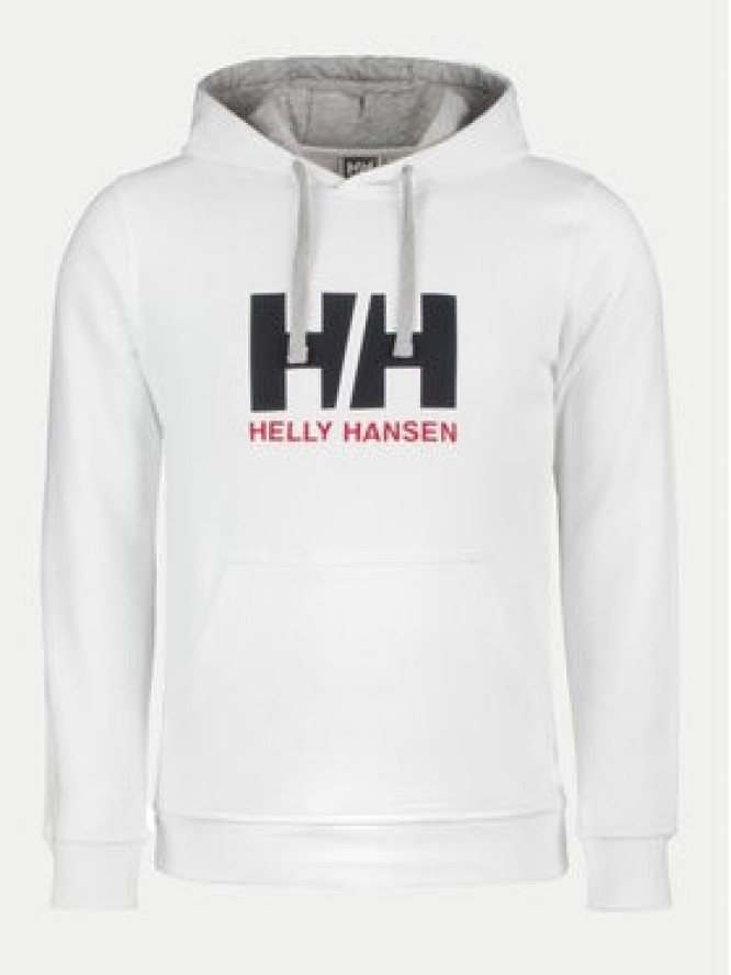 Helly Hansen Bluza Hh Logo 33977 Biały Regular Fit