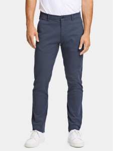 Lindbergh Chinosy 30-005044 Granatowy Slim Fit