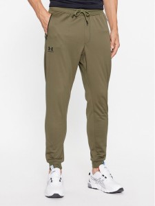 Under Armour Spodnie dresowe Sportstyle Tricot Jogger 1290261 Khaki Loose Fit