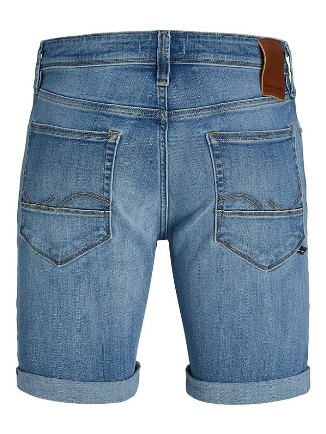 Jack & Jones Szorty dżinsowe w kolorze niebieskim rozmiar: S