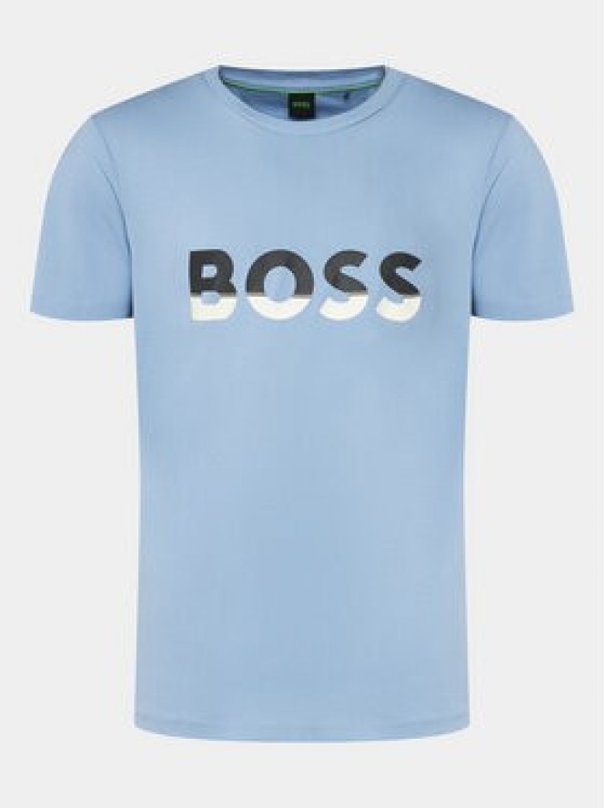 Boss T-Shirt Tee 1 50477616 Niebieski Regular Fit