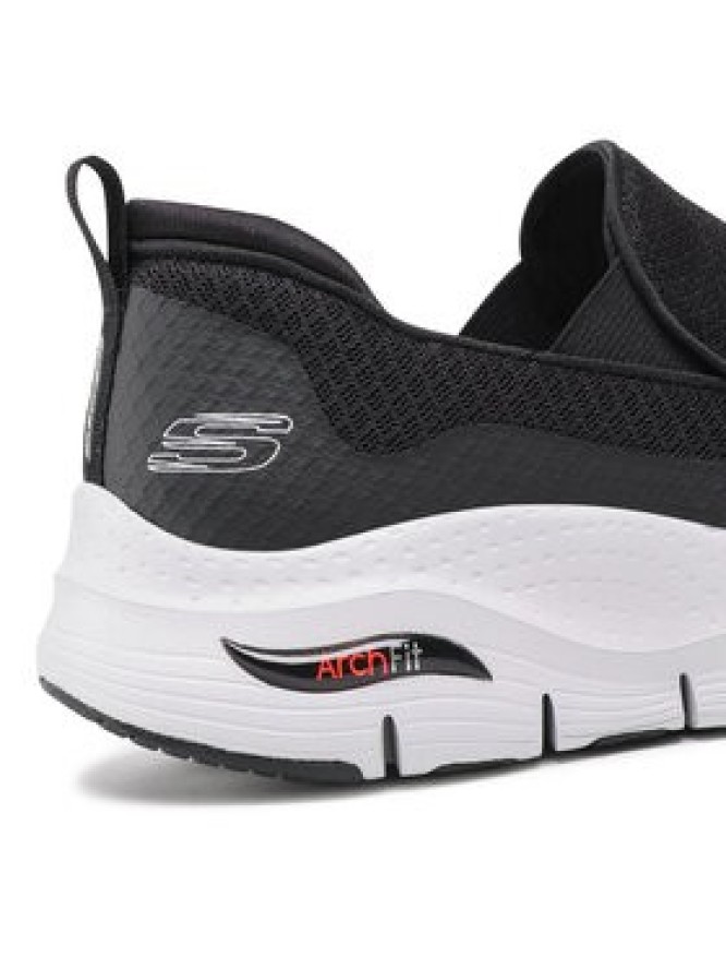 Skechers Sneakersy Banlin 232043/BKW Czarny