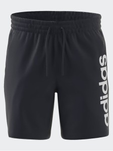 adidas Szorty sportowe AEROREADY Essentials Single Jersey Linear Logo Shorts IC0064 Niebieski Regular Fit