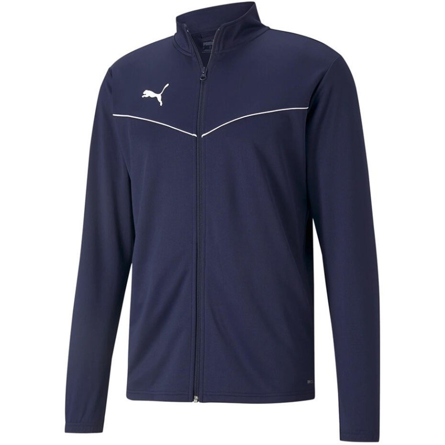 Bluza męska Puma teamRISE Training Poly Jacket granatowa