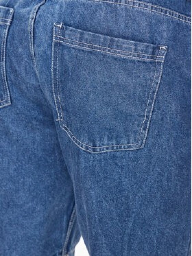 Brave Soul Szorty jeansowe MSRT-UGANDA Granatowy Regular Fit