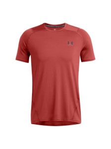 Koszulka treningowa męska Under Armour UA Hg Armour Ftd Graphic Ss - czerwona