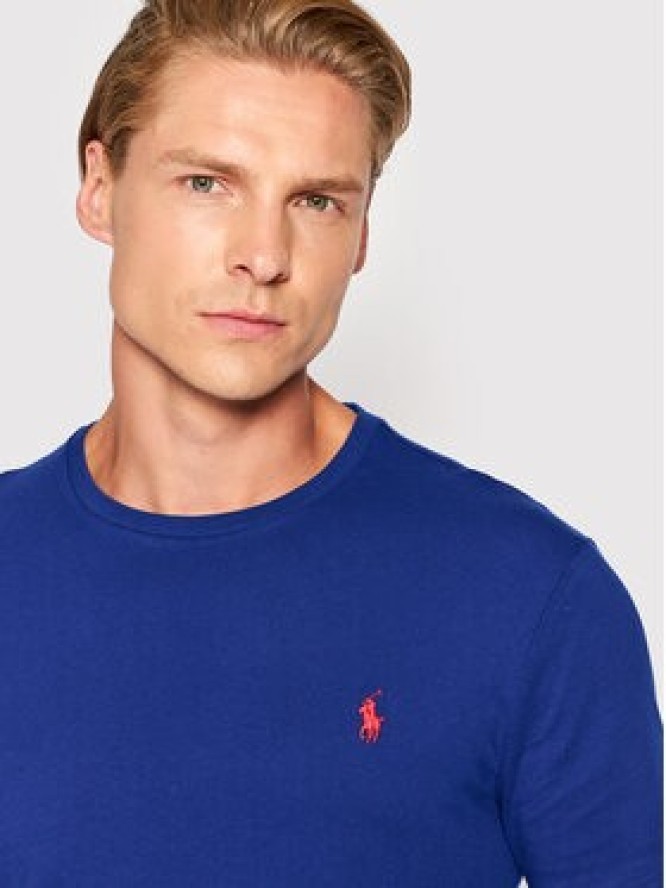 Polo Ralph Lauren T-Shirt 710671438144 Granatowy Slim Fit